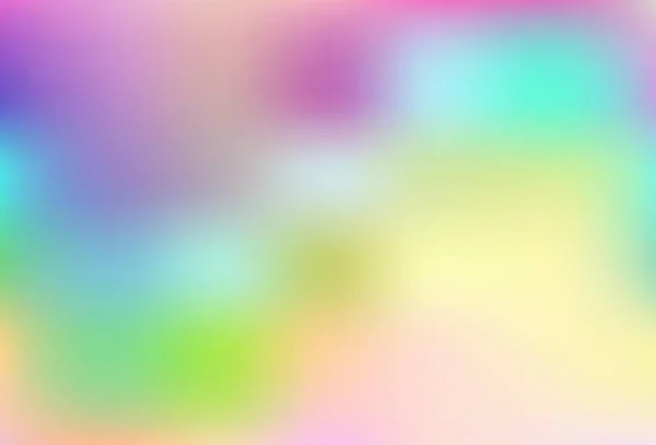 Licht Multicolor Rainbow Vector Wazig Gekleurde Achtergrond Creatieve Illustratie Halve — Stockvector