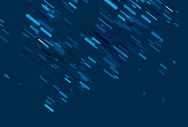 Uzun Çizgileri Olan Açık Mavi Vektör Arkaplanı Soyut Şablondaki Çizgilerle — Stok Vektör