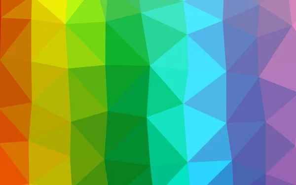 Multicolor Luz Arco Iris Vector Abstracto Mosaico Telón Fondo — Archivo Imágenes Vectoriales