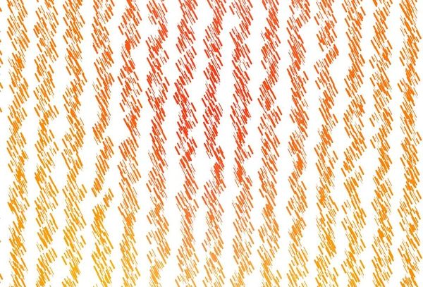 Hellgelbe Orangefarbene Vektorschablone Mit Wiederholten Sticks Verschwommenes Dekoratives Design Schlichtem — Stockvektor