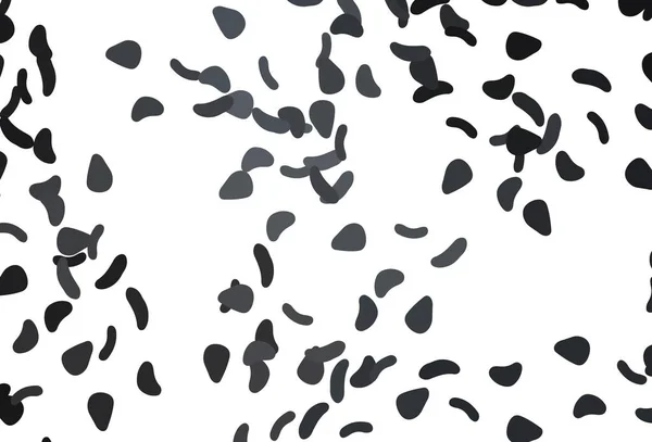 Світло Чорний Векторний Шаблон Фігурними Фігурами Барвисті Хаотичні Форми Градієнтом — стоковий вектор