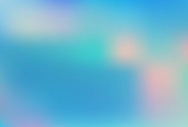 Açık mavi, yeşil vektör soyut parlak deseni bulanıklaştırdı. Eğilimli zarif, parlak bir çizim. İşiniz için yepyeni bir tasarım..