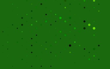 Noktalı Açık Yeşil vektör arkaplanı.