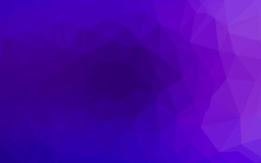 Açık Mor vektör üçgen şablonu.