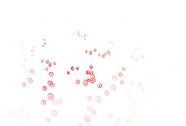 Açık yeşil, kırmızı vektör benekli. Bulanık yağmur damlaları olan soyut bir çizim. Marka kitabınız için şablon.