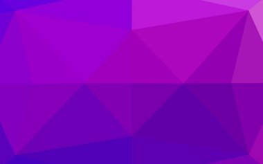 Hafif Mor vektör altıgen mozaik dokusu.