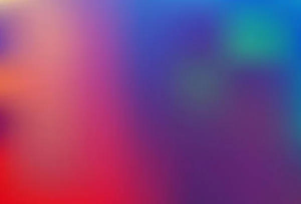 Світло Блакитний Червоний Вектор Розмиває Яскравий Фон Барвисті Ілюстрації Стилі — стоковий вектор