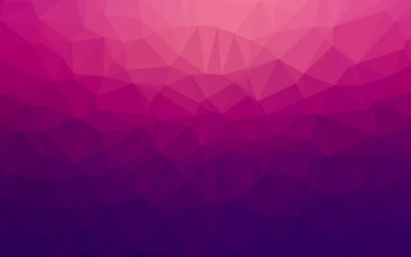 Dark Purple Vector Abstracto Fondo Mosaico — Vector de stock