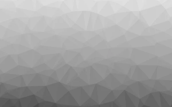 Light Silver Gray Vector Abstract Polygonal Layout — Stock Vector