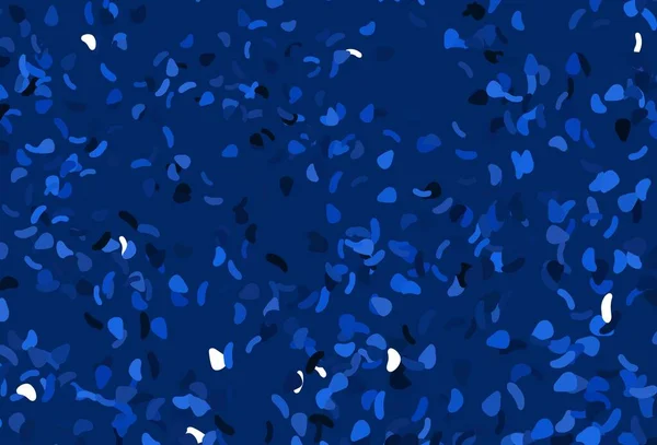 浅蓝色矢量模板与孟菲斯形状 用抽象风格的彩色渐变形状进行说明 壁纸精美的设计 — 图库矢量图片
