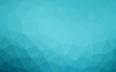 Hafif BLUE vektörü soyut çokgen kapağı.