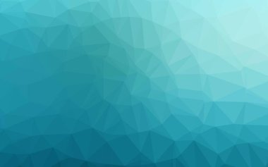 Açık BLUE vektör çokgen arkaplan.