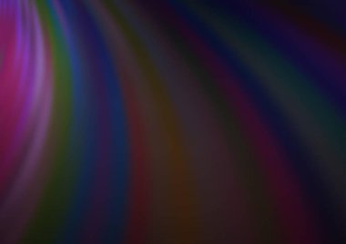 Eğri daireli koyu mor vektör arkaplanı.