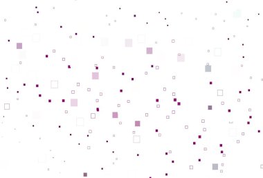 Açık mor arkaplan, çizgiler, dikdörtgenler. Renkli dikdörtgenlerle modern soyut çizimler. Reklamlar için desen.