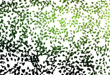 Açık pembe, kaotik şekilli sarı vektör deseni. Renkli rastgele şekillerle modern soyut illüstrasyon. Bir cep telefonu için arka plan.