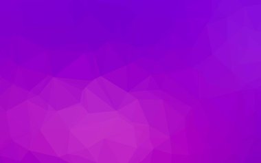 Hafif Mor vektör üçgen mozaik dokusu.