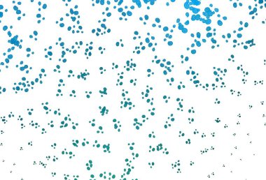 Açık mavi, eğri çizgileri olan yeşil vektör arkaplan. Soyut mermer tarzında, gradyanı olan renkli bir illüstrasyon. Cep telefonu geçmişinin şablonu.