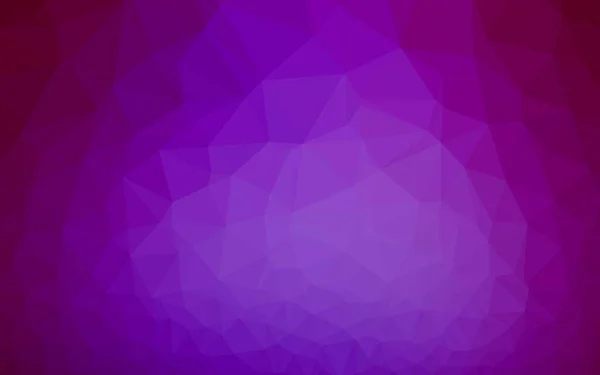 Luz Púrpura Vector Abstracto Patrón Mosaico — Vector de stock