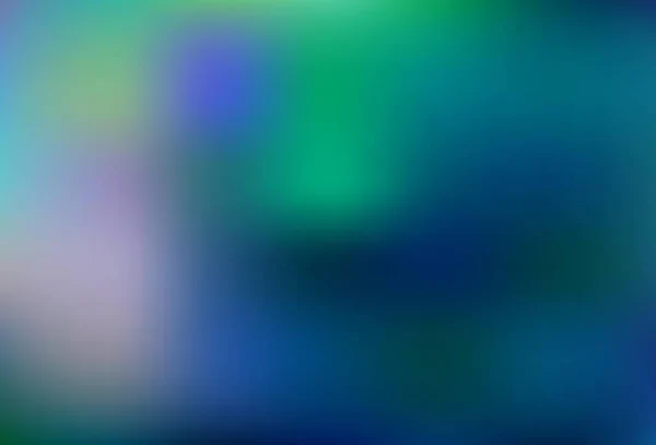 Светло Синий Векторный Глянцевый Абстрактный Шаблон Смутная Абстрактная Иллюстрация Градиентом — стоковый вектор