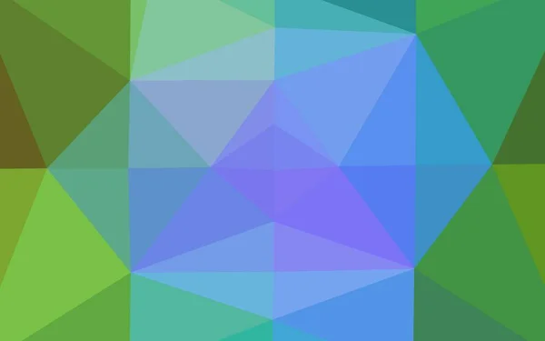 Světlý Vícebarevný Duhový Vektor Abstraktní Mozaika Pozadí — Stockový vektor