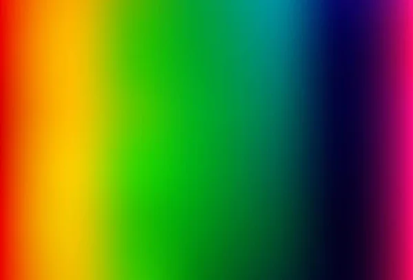 Light Multicolor Rainbow Διανυσματικό Bokeh Πρότυπο Πολύχρωμη Αφηρημένη Απεικόνιση Κλίση — Διανυσματικό Αρχείο