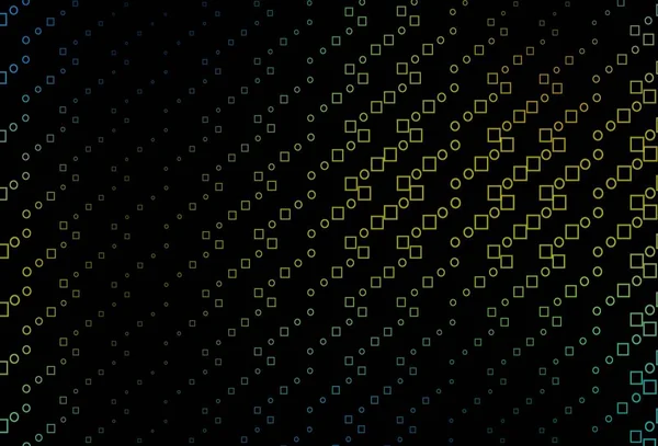 Σκούρο Μπλε Κίτρινο Διάνυσμα Φόντο Γραμμές Ορθογώνια Όμορφη Απεικόνιση Ορθογώνια — Διανυσματικό Αρχείο