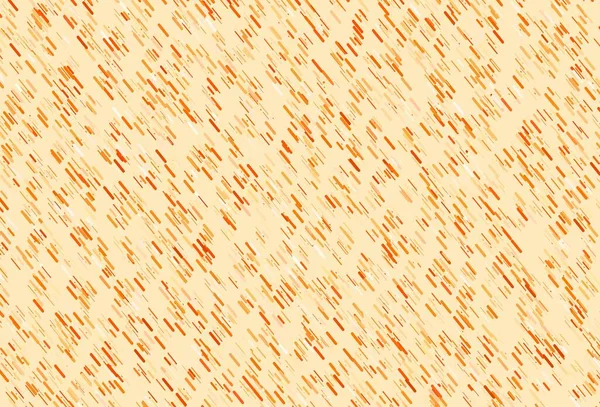 Jasnożółty Pomarańczowy Wektor Tła Długimi Liniami Dekoracyjny Błyszczący Ilustracja Linia — Wektor stockowy