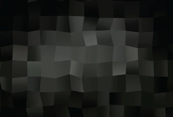 Dark Black Vector Triângulo Textura Mosaico Ilustração Criativa Estilo Meio —  Vetores de Stock