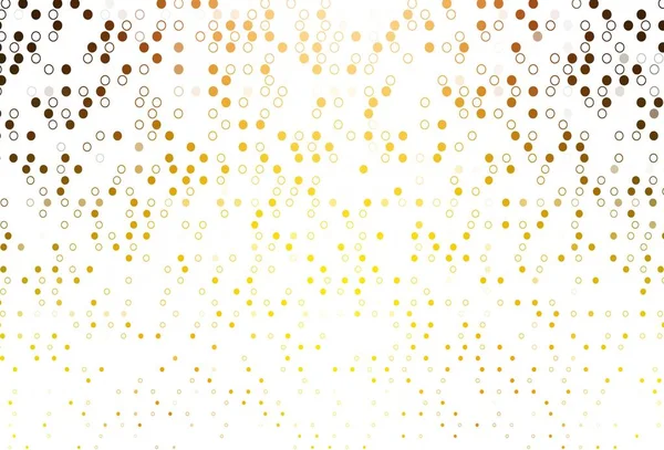 Ελαφρύ Κίτρινο Πορτοκαλί Διανυσματική Υφή Δίσκους Σύγχρονη Αφηρημένη Εικόνα Πολύχρωμες — Διανυσματικό Αρχείο