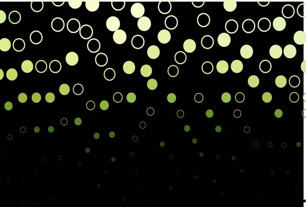 Σκούρο Πράσινο Διάνυσμα Υφή Δίσκους Όμορφη Έγχρωμη Απεικόνιση Θολή Κύκλους Royalty Free Διανύσματα Αρχείου