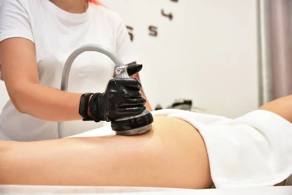 Hardware Cosmetology Body Care Non Surgical Body Sculpting Ultrasound Cavitation — Stock Photo, Image