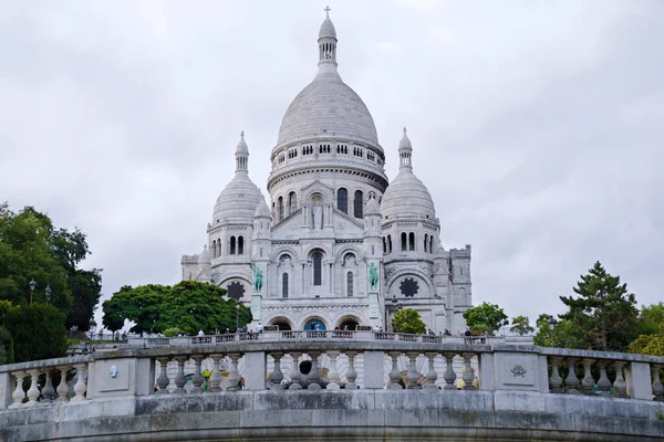 Sacre Coeur Cathedral Горе Монмартр Париже Франция — стоковое фото
