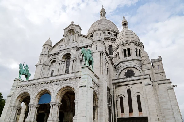 Sacre Coeur Cathedral Montmartre Hill Paris France — Stock Photo, Image