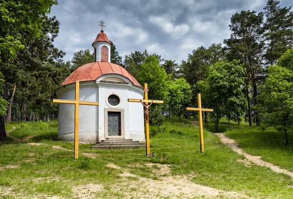 Кальварія Божіце Каплиця Словаччина — стокове фото