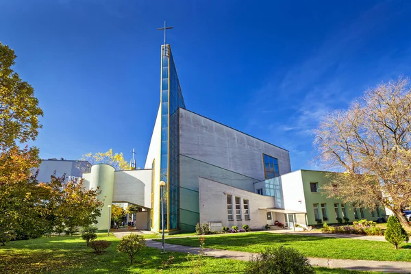 Gereja Cyril Dan Methodius Dalam Piestany Slovakia — Stok Foto