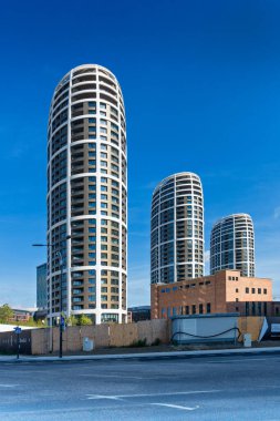 Mlynske Nivy 2 Bratislava, İkiz Şehir, Slovakya.
