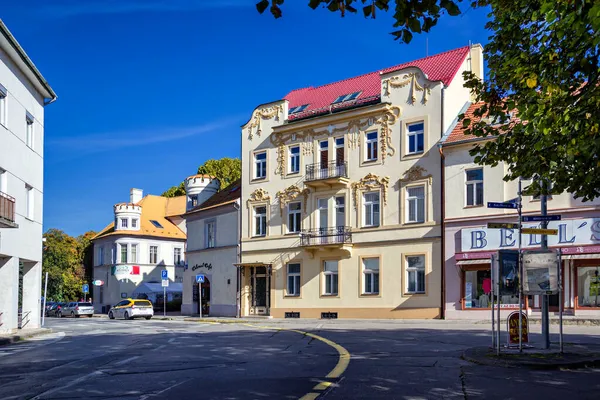 Staré Domy Piešťanech Slovensko — Stock fotografie