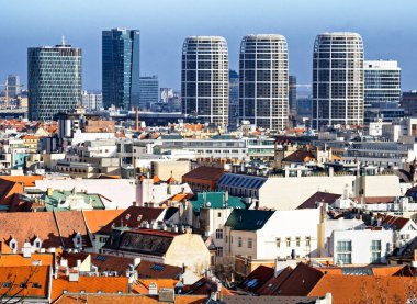 Bratislava 'da Mlynske nivy 2, Yeni İnşaat, Slovakya.