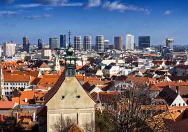Bratislava 'daki Ortodoks St. Michael Kilisesi, Mlynske Nivy 2, Yeni İnşaat, Slovakya.
