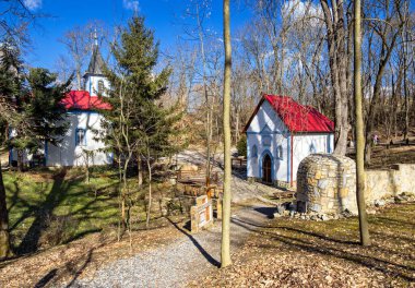 Hac yeri Studnicka Pozba, kilise, kilise, Slovakya.