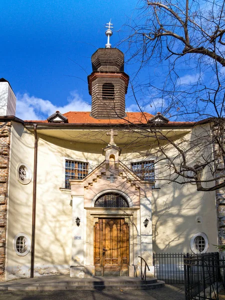 Iglesia Católica Notre Dame Bratislava Eslovaquia — Foto de Stock