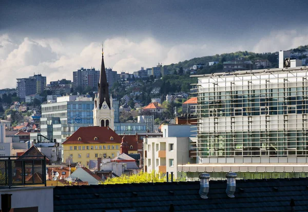 Tower Catholic Church Blumental Bratislava Slovakia — Stock Photo, Image