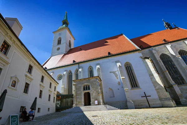 Gothic Cathedral Martin Coronation Church Bratislava Slovakia — Stock Photo, Image