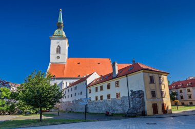 Caf Martineum, Gotik St. Martin Katedrali, Taç Giyme Kilisesi, Bratislava, Slovakya.