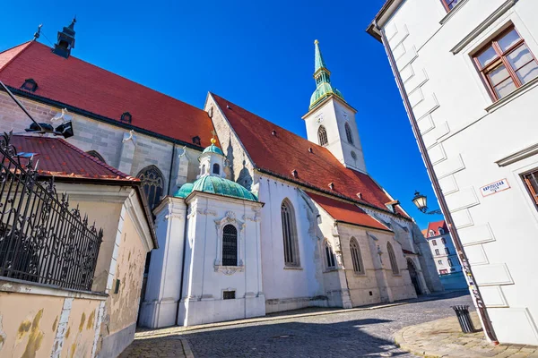 Gothic Cathedral of St. Martin, coronation church, Bratislava, Slovakia.