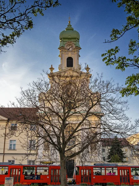 Katolický Kostel Alžběty Bratislavě Slovensko — Stock fotografie