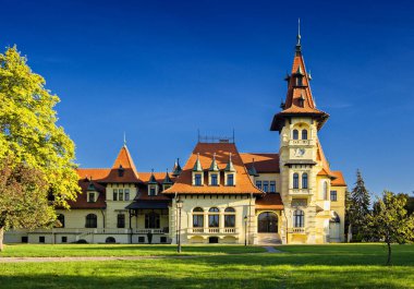 Caki 'nin sarayı, Csaky, Prievoz' daki malikane, Bratislava, Slovakya.