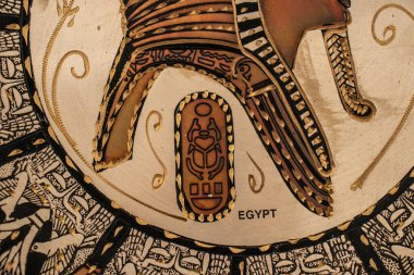 Duvardaki dekoratif plakalar, Mısırlılar, iç mekan.