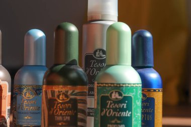 Tesori d 'oriente parfümü, farklı kokular, deodorant, renkli