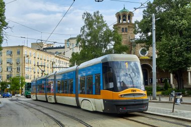 Bulgaristan 'ın Sofya kentindeki tramvay